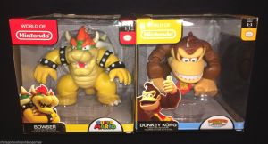 BOWSER + DONKEY KONG 6" Action Figures